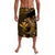 Hawaii Hammerhead Shark Lavalava Polynesian Kakau With Kanaka Gold LT14 Gold - Polynesian Pride