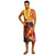 Hawaii Pele Goddess Lavalava - Maui and Pele Create Hawaii One Size Black - Polynesian Pride