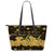 Hawaii Yellow Hibiscus Leather Tote Bag - Sunshine - AH Yellow - Polynesian Pride