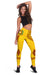 Tonga Vava'u High School Women Leggings Simple Style - Yellow LT8 - Polynesian Pride