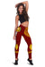 Tonga Vava'u High School Women Leggings Simple Style - Maroon LT8 - Polynesian Pride