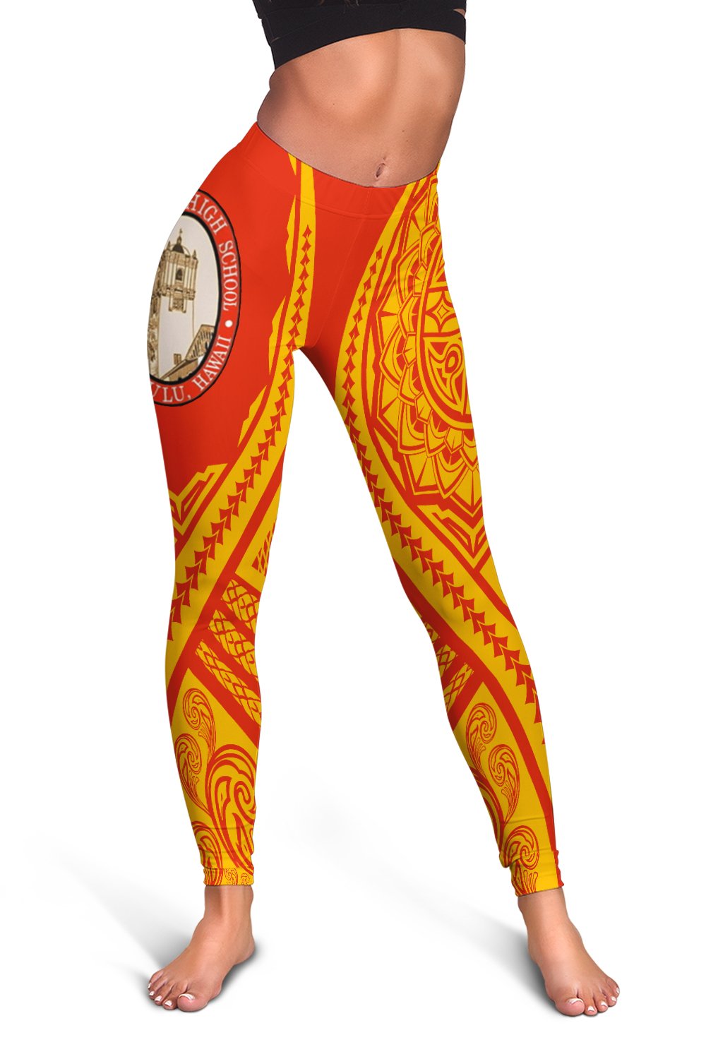 Hawaii - Roosevelt High Leggings - AH - Polynesian Pride