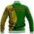 (Personalized) Hawaii Baseball Jacket - Leilehua High Tribal Kakau Baseball Jacket - AH - Polynesian Pride