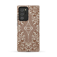 Polynesian Tribal Tough Case Brown Samsung Galaxy Note 20 Ultra - Polynesian Pride