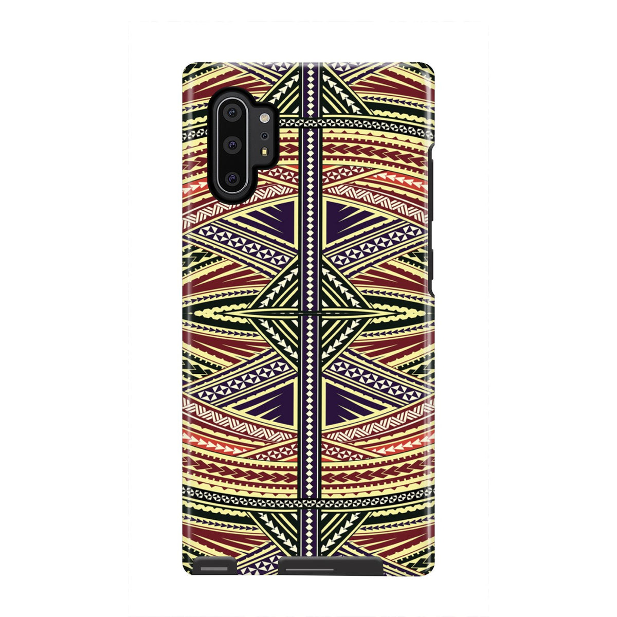 Polynesian Tough Case Yellow Samsung Galaxy Note 10 Plus - Polynesian Pride