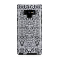 Polynesian Tough Case Black And White Samsung Galaxy Note 9 - Polynesian Pride