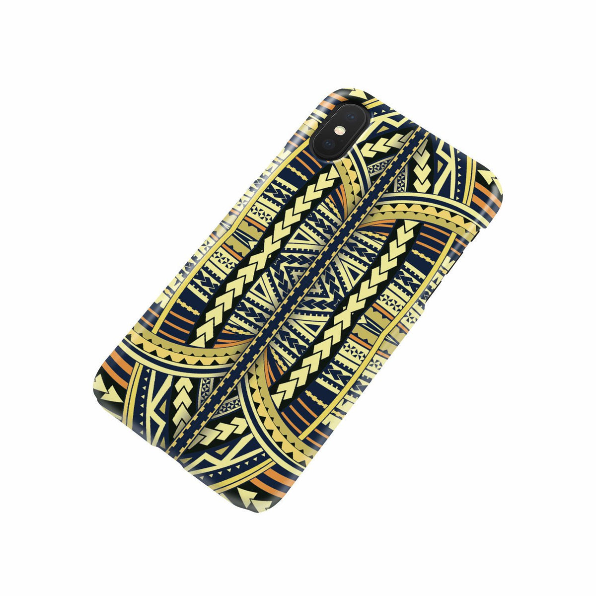 Polynesian Phone Case Yellow - Polynesian Pride