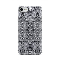 Polynesian Tough Case Black And White iPhone 7 - Polynesian Pride