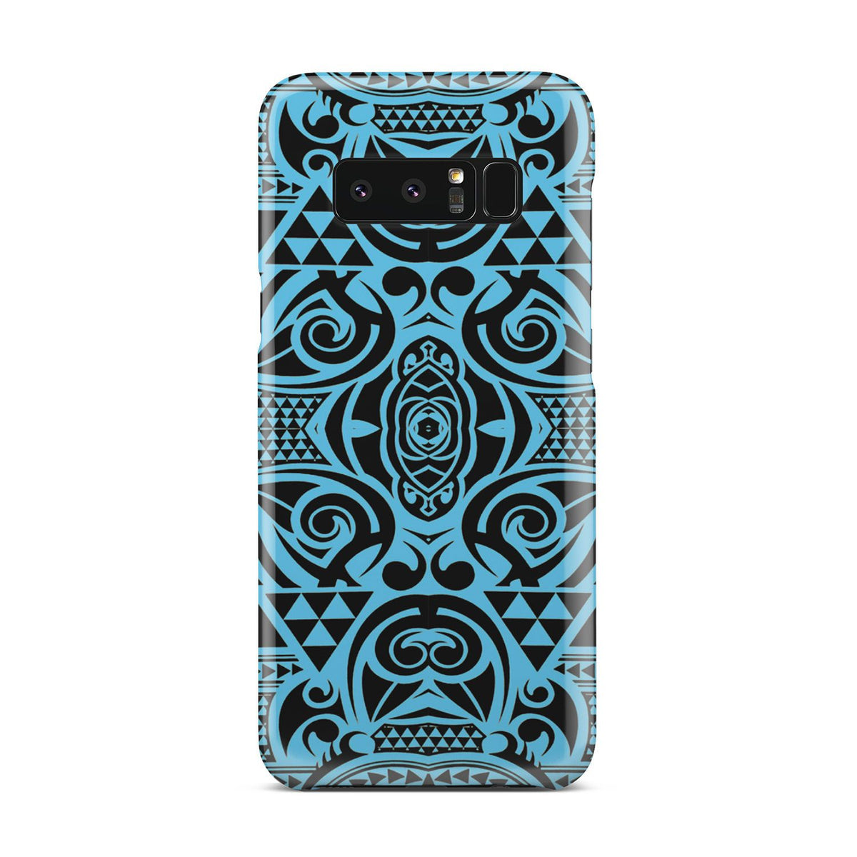 Polynesian Phone Case Grown Blue White Samsung Galaxy Note 8 - Polynesian Pride