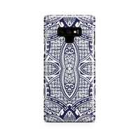 Polynesian Phone Case Blue And White Samsung Galaxy Note 9 - Polynesian Pride