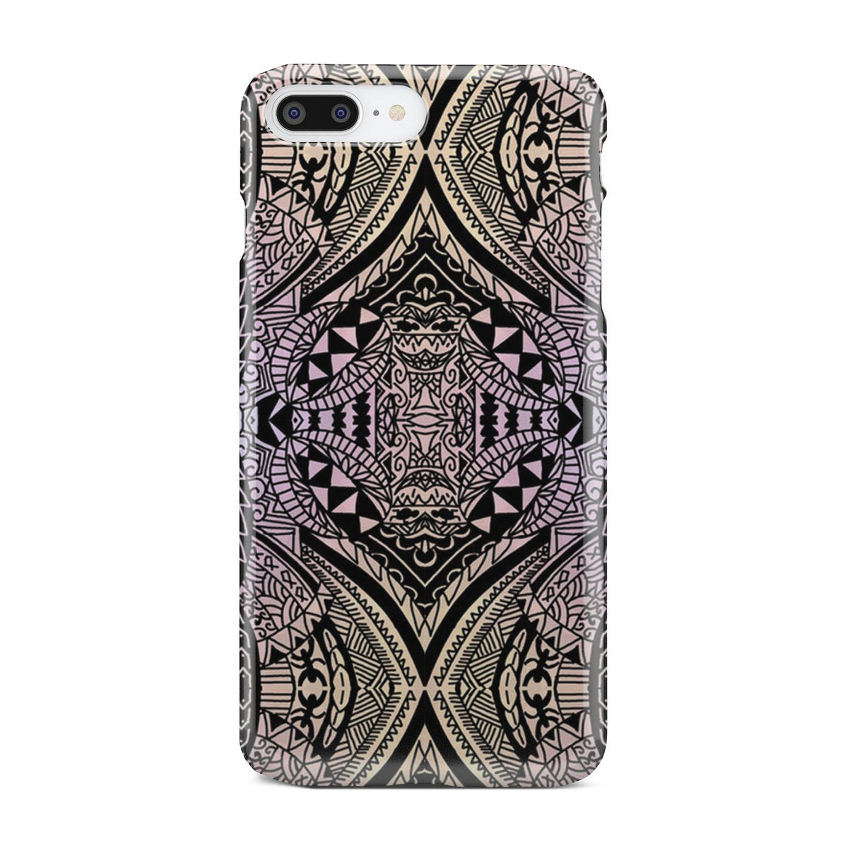 Polynesian Phone Case Blur iPhone 8 Plus - Polynesian Pride