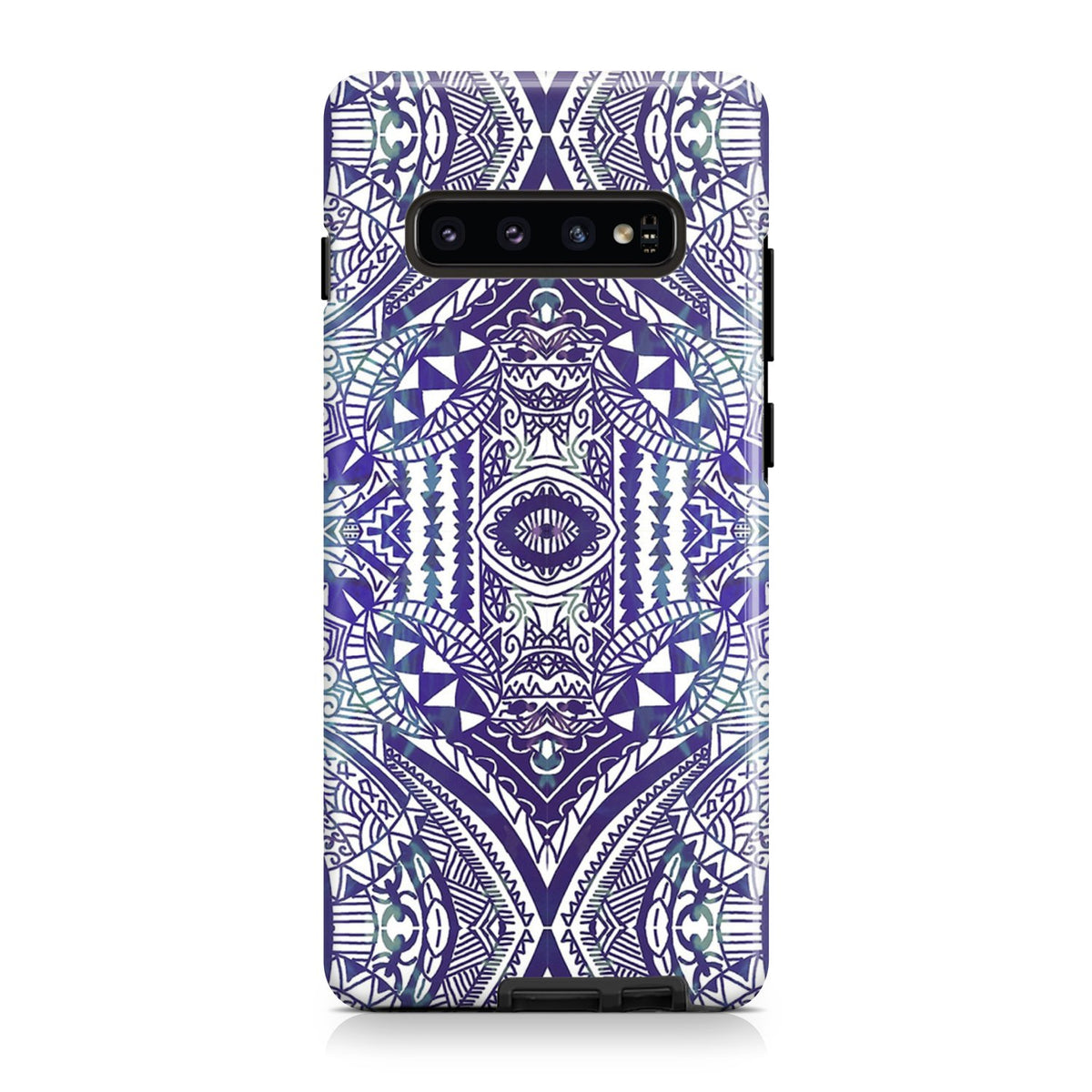 Polynesian Tough Case Violet Samsung Galaxy S10 - Polynesian Pride