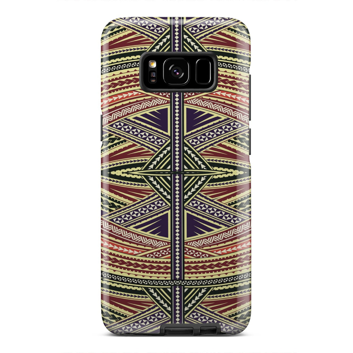 Polynesian Tough Case Yellow Samsung Galaxy S8 - Polynesian Pride