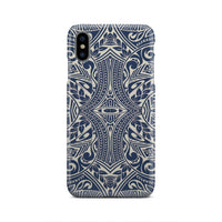 Polynesian Phone Case Blue iPhone Xs Max - Polynesian Pride