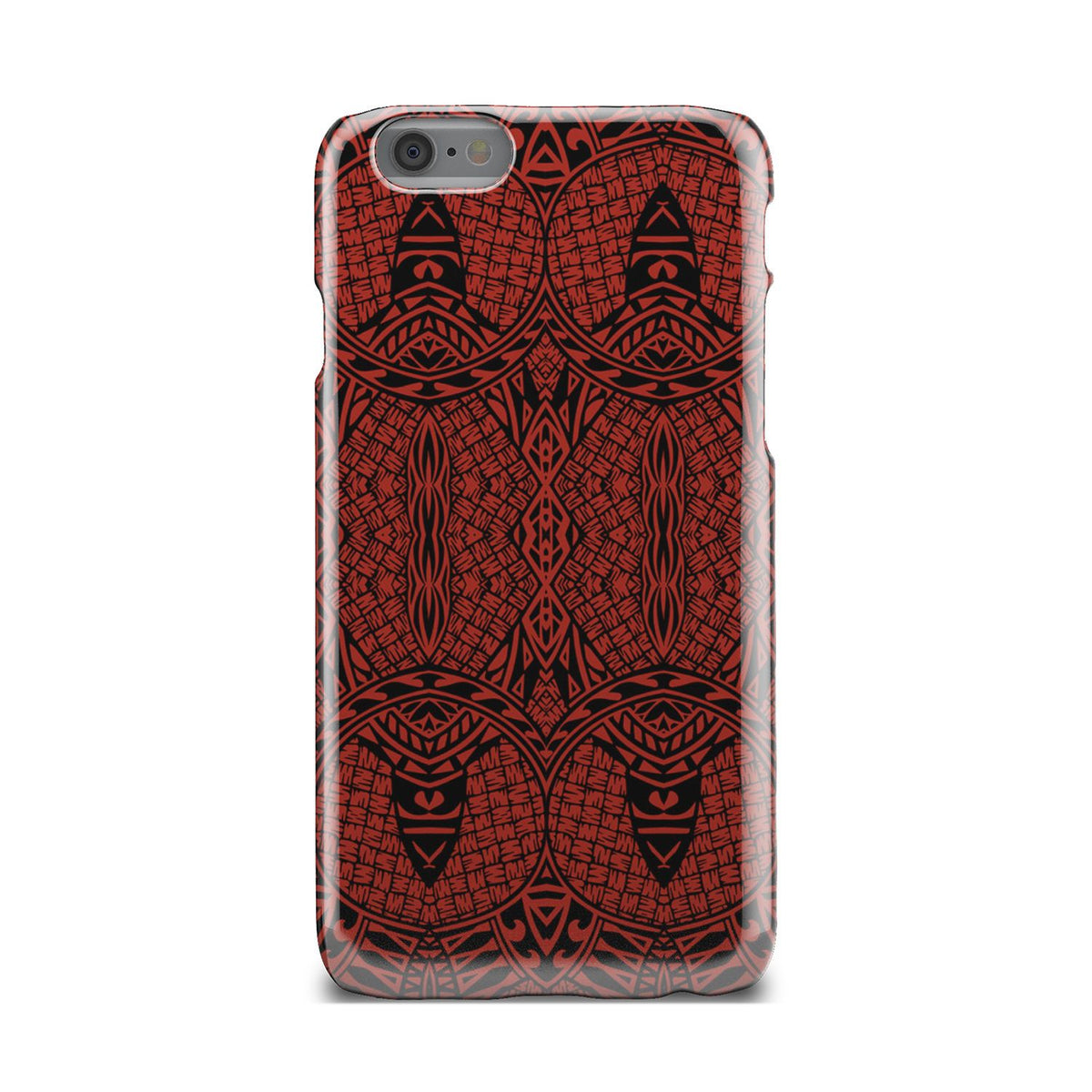 Polynesian Phone Case Red iPhone 6s - Polynesian Pride