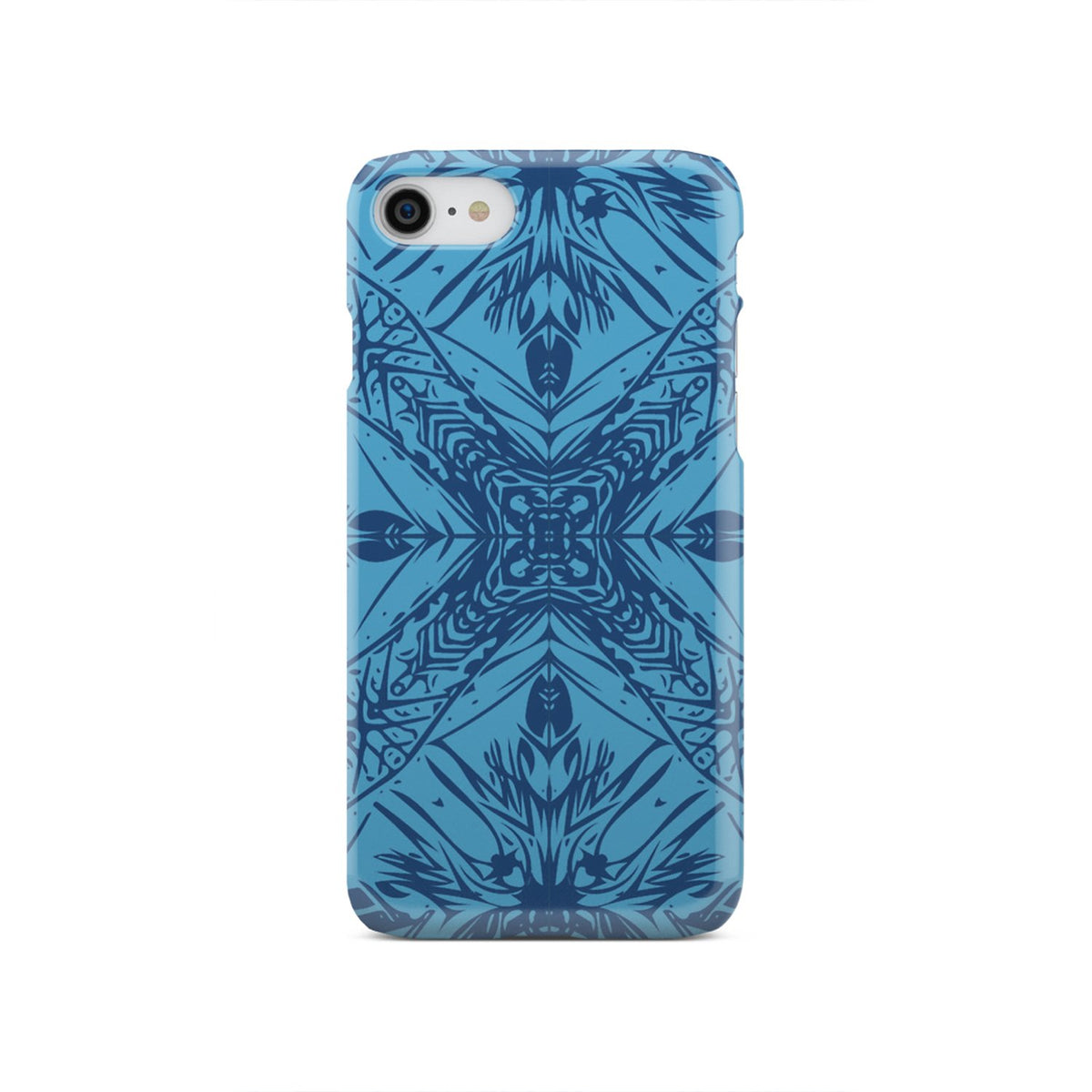Polynesian Phone Case Blue iPhone SE 2020 - Polynesian Pride