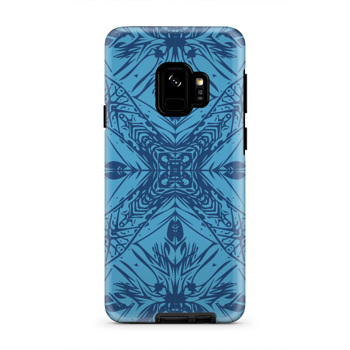Polynesian Tough Case Blue Samsung Galaxy S9 - Polynesian Pride