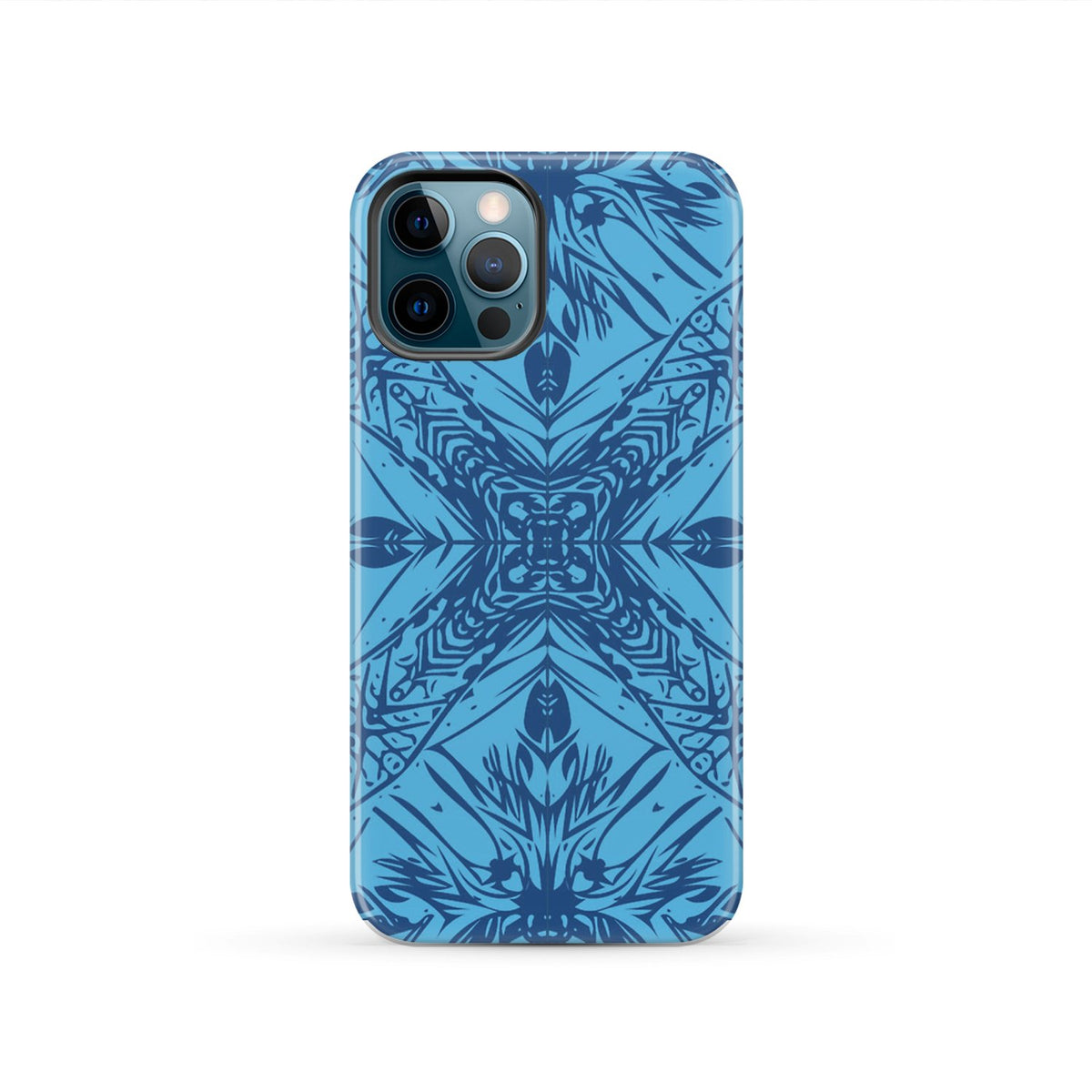 Polynesian Tough Case Blue iPhone 12 Pro - Polynesian Pride