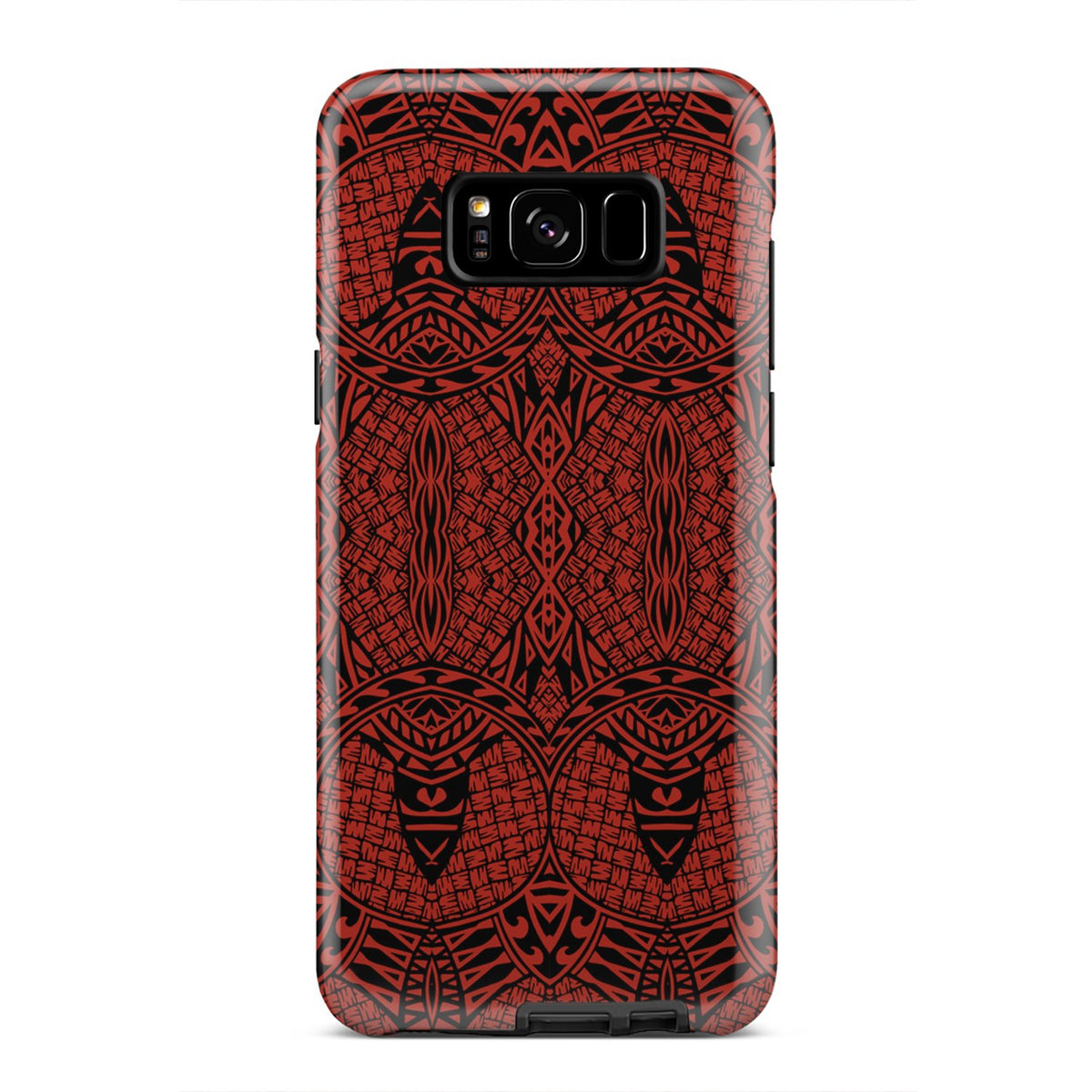 Polynesian Tough Case Red Samsung Galaxy S8 Plus - Polynesian Pride