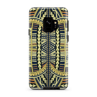 Polynesian Tough Case Yellow Samsung Galaxy S9 - Polynesian Pride