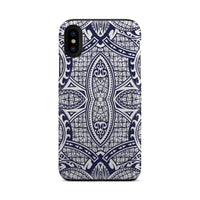 Polynesian Tough Case Blue And White - Polynesian Pride