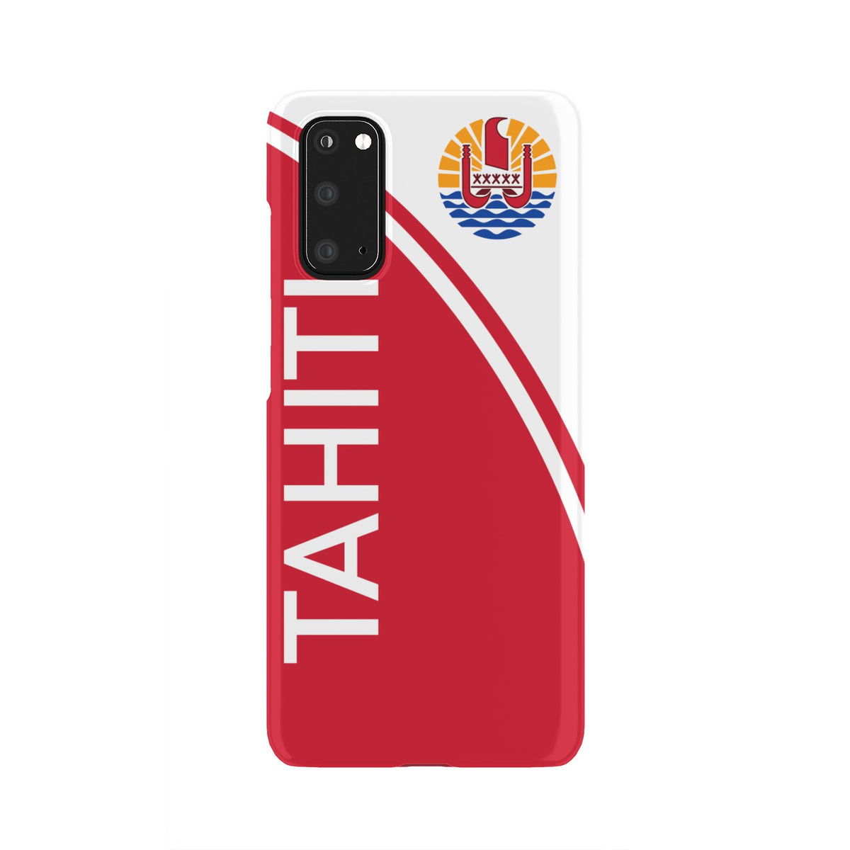 Tahiti Phone Case - Curve Version Samsung Galaxy S20 - Polynesian Pride