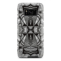 Polynesian Tribal Tough Case White And Black Samsung Galaxy S8 - Polynesian Pride