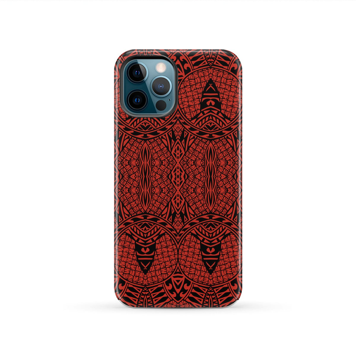 Polynesian Tough Case Red iPhone 12 Pro - Polynesian Pride