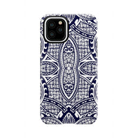 Polynesian Tough Case Blue And White iPhone 11 Pro - Polynesian Pride