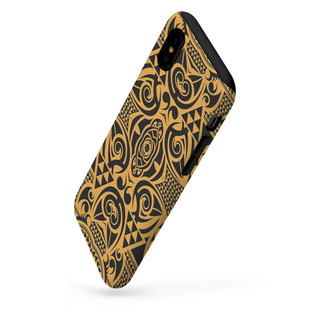 Polynesian Tough Case Yellow Black - Polynesian Pride