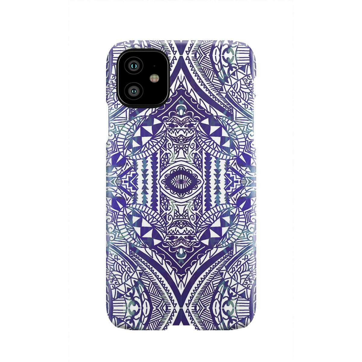 Polynesian Phone Case Violet iPhone 11 - Polynesian Pride