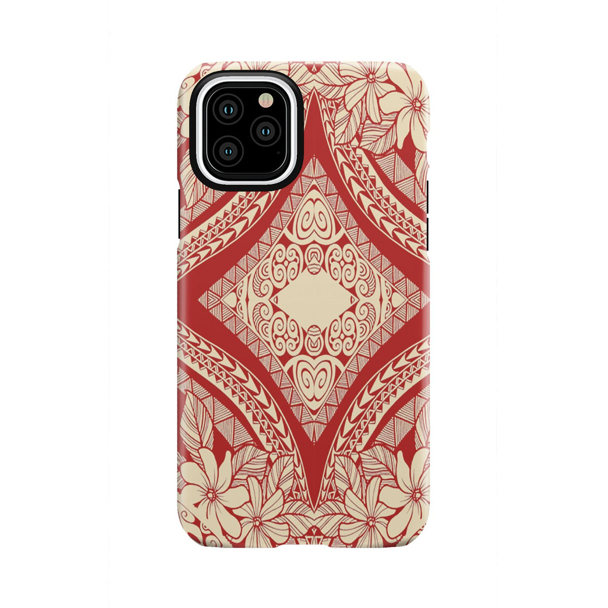 Polynesian Tough Case Red And Yellow iPhone 11 Pro - Polynesian Pride