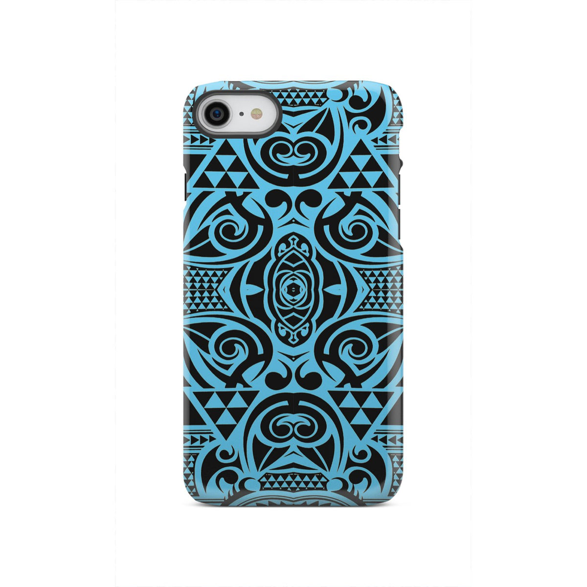 Polynesian Tough Case Grown Blue White iPhone SE 2020 - Polynesian Pride