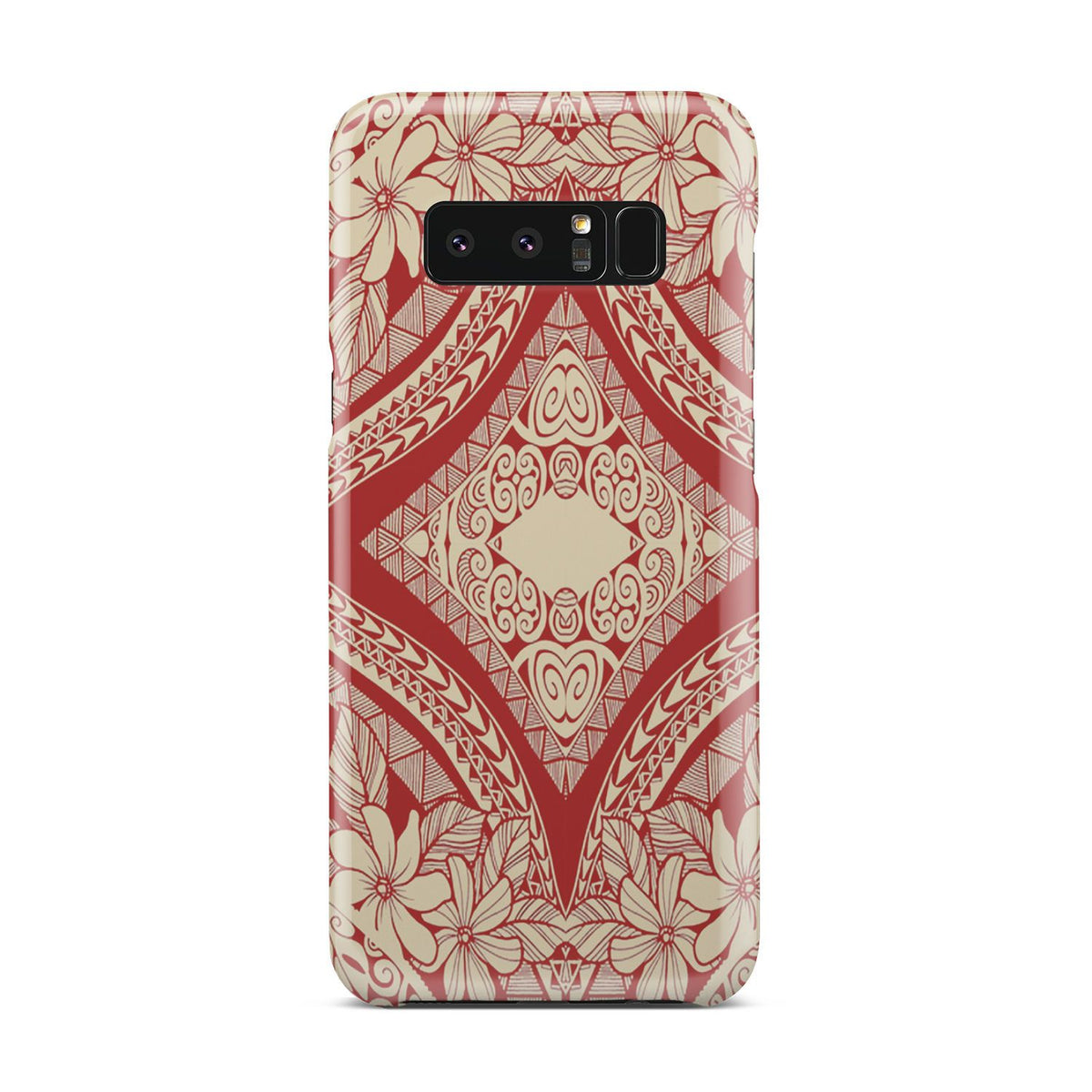 Polynesian Phone Case Red And Yellow Samsung Galaxy Note 8 - Polynesian Pride
