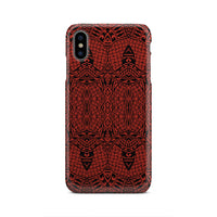 Polynesian Phone Case Red iPhone Xs Max - Polynesian Pride