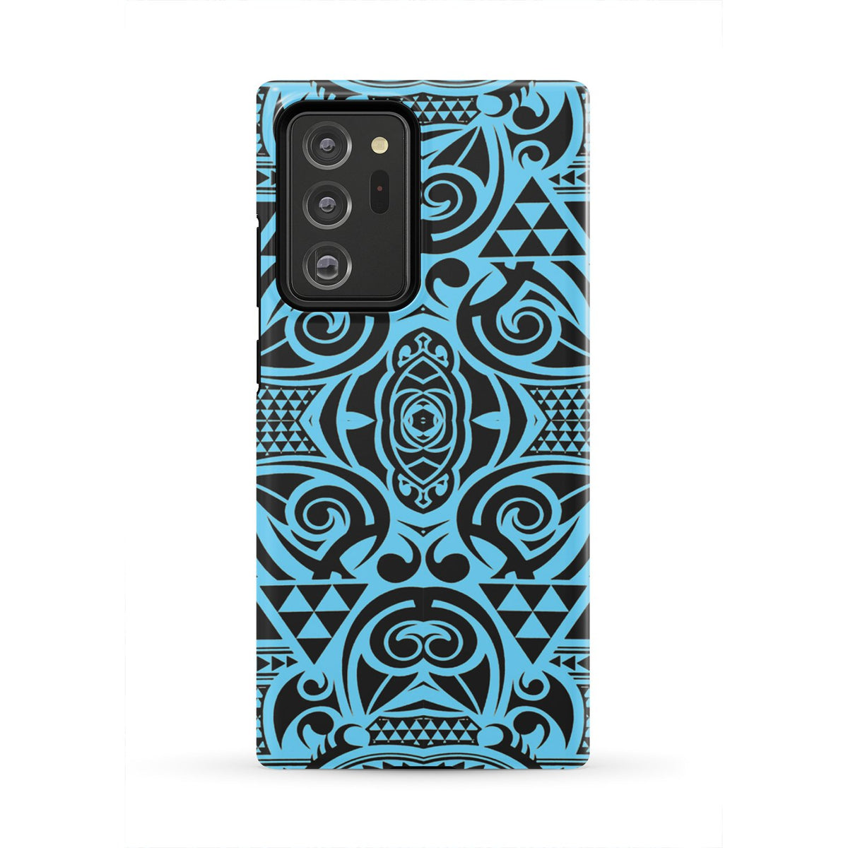 Polynesian Tough Case Grown Blue White Samsung Galaxy Note 20 Ultra - Polynesian Pride