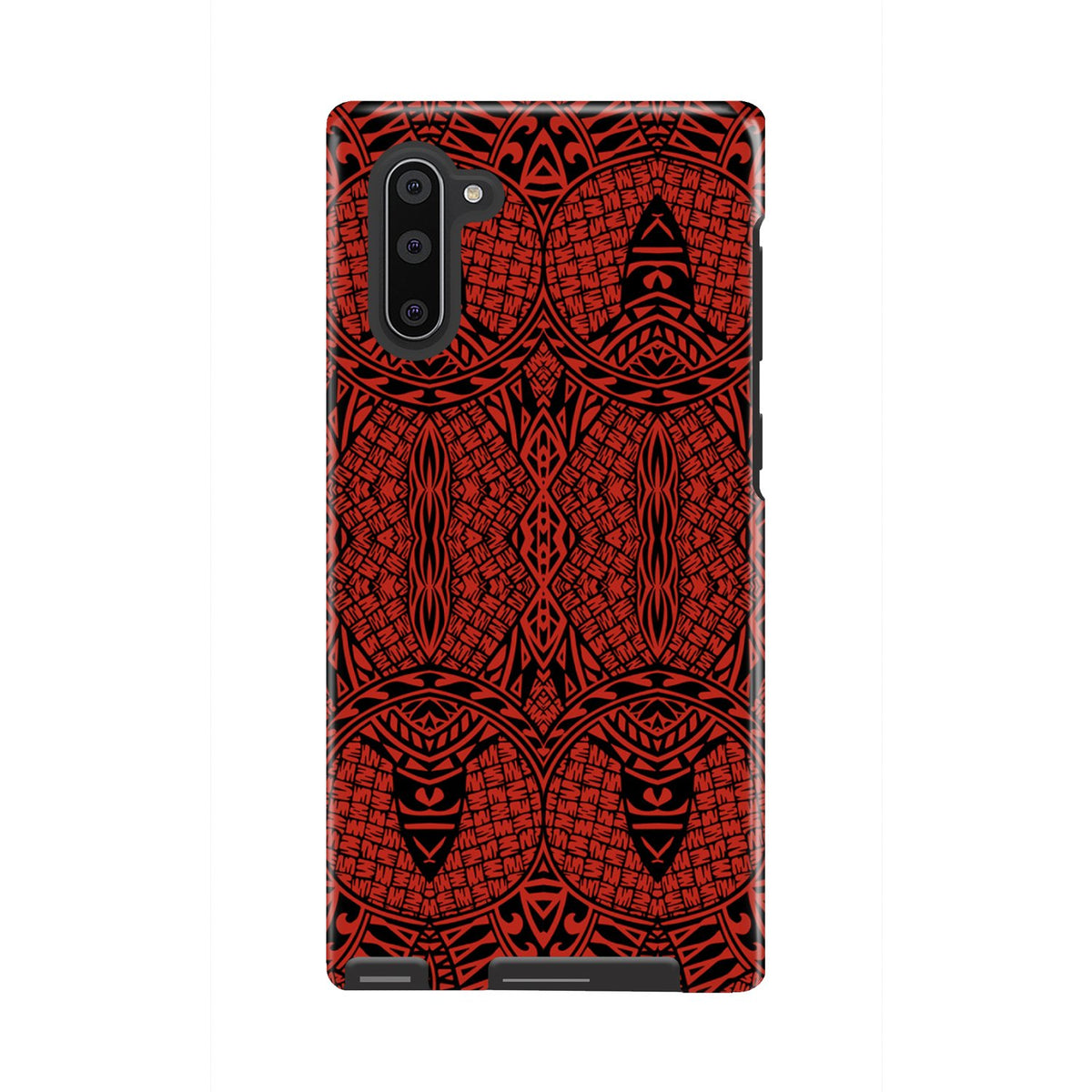 Polynesian Tough Case Red Samsung Galaxy Note 10 - Polynesian Pride