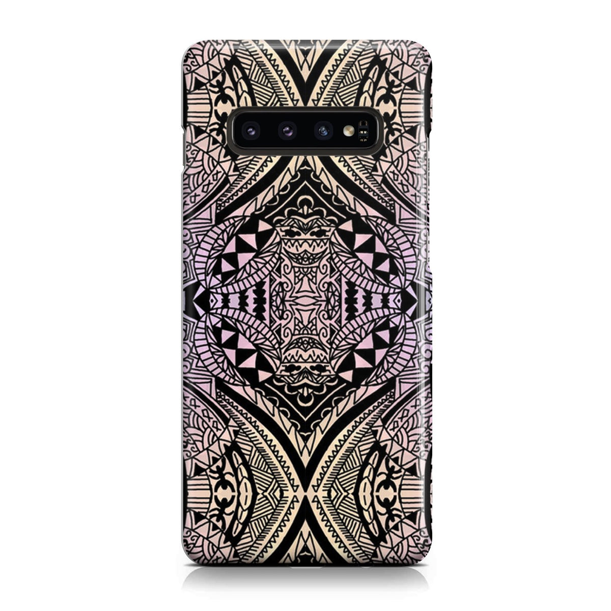 Polynesian Phone Case Blur Samsung Galaxy S10 - Polynesian Pride