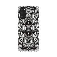 Polynesian Tribal Phone Case White And Black Samsung Galaxy S20 - Polynesian Pride