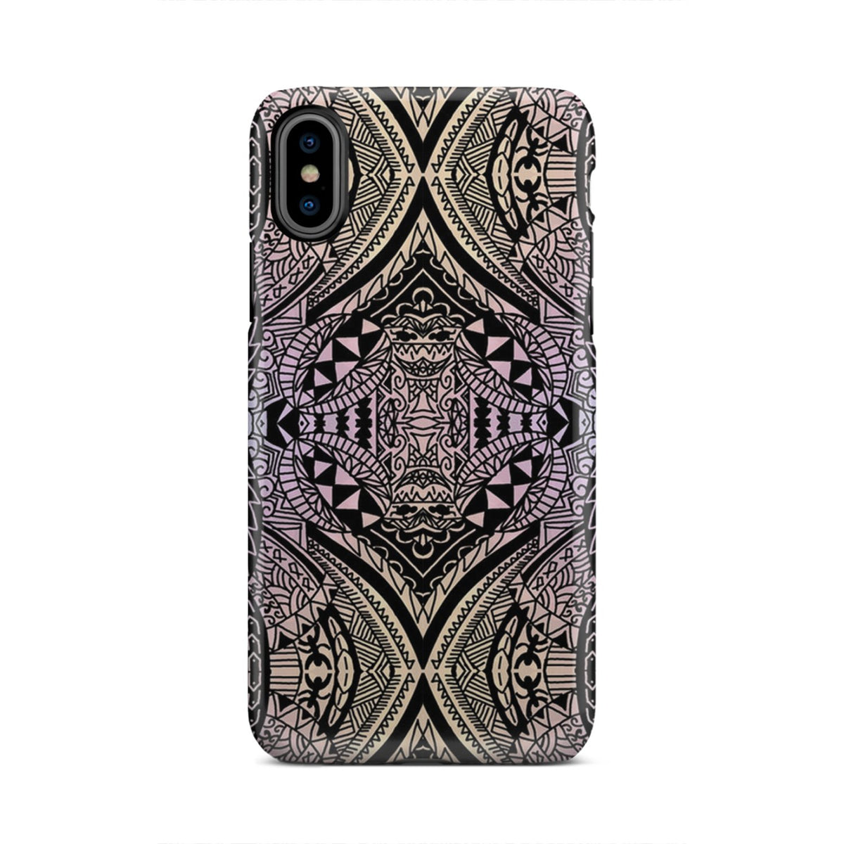 Polynesian Tough Case Blur iPhone Xs - Polynesian Pride