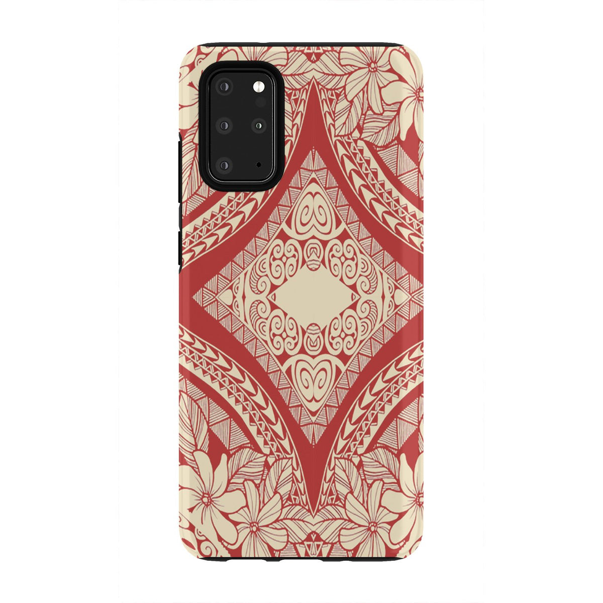 Polynesian Tough Case Red And Yellow Samsung Galaxy S20 Plus - Polynesian Pride