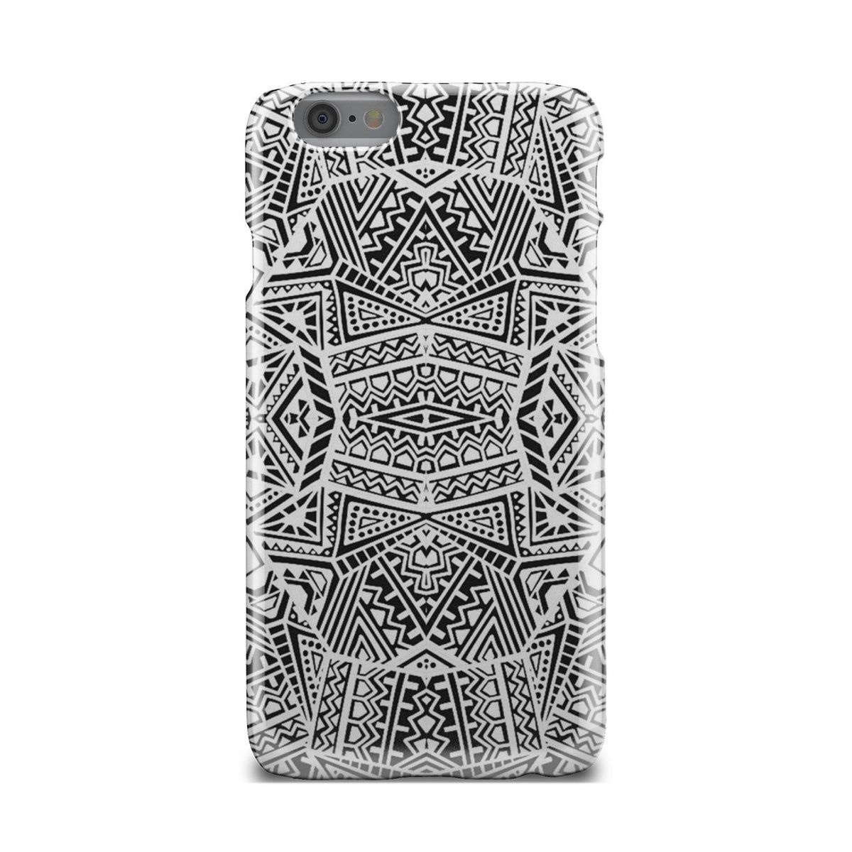 Polynesian Phone Case White And Black iPhone 6s - Polynesian Pride