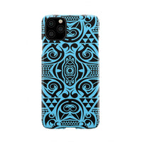Polynesian Phone Case Grown Blue White iPhone 11 Pro Max - Polynesian Pride