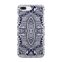Polynesian Phone Case Blue And White iPhone 7 Plus - Polynesian Pride