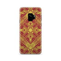 Polynesian Phone Case Orange Samsung Galaxy S9 - Polynesian Pride
