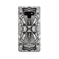 Polynesian Tribal Phone Case White And Black Samsung Galaxy Note 9 - Polynesian Pride