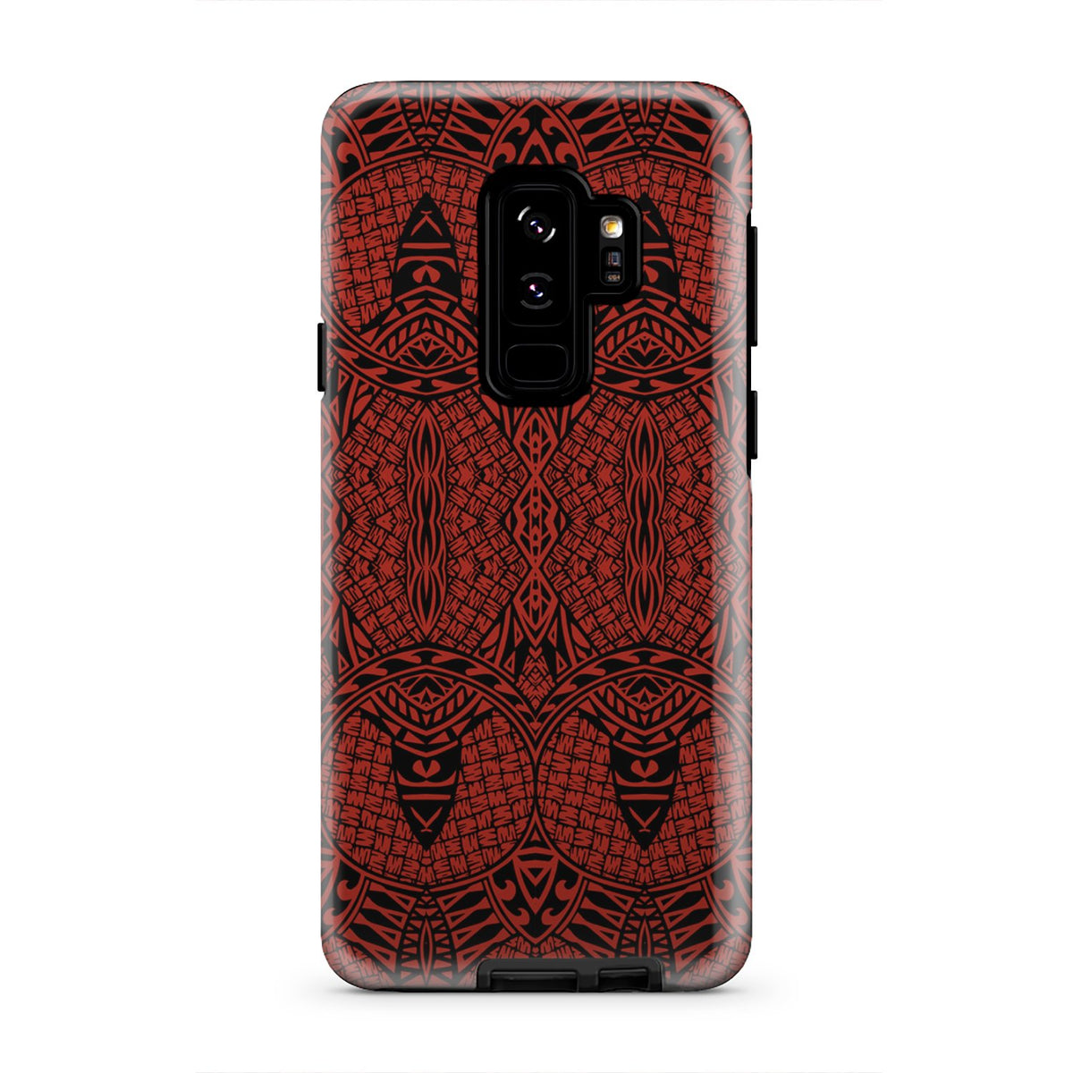 Polynesian Tough Case Red Samsung Galaxy S9 Plus - Polynesian Pride