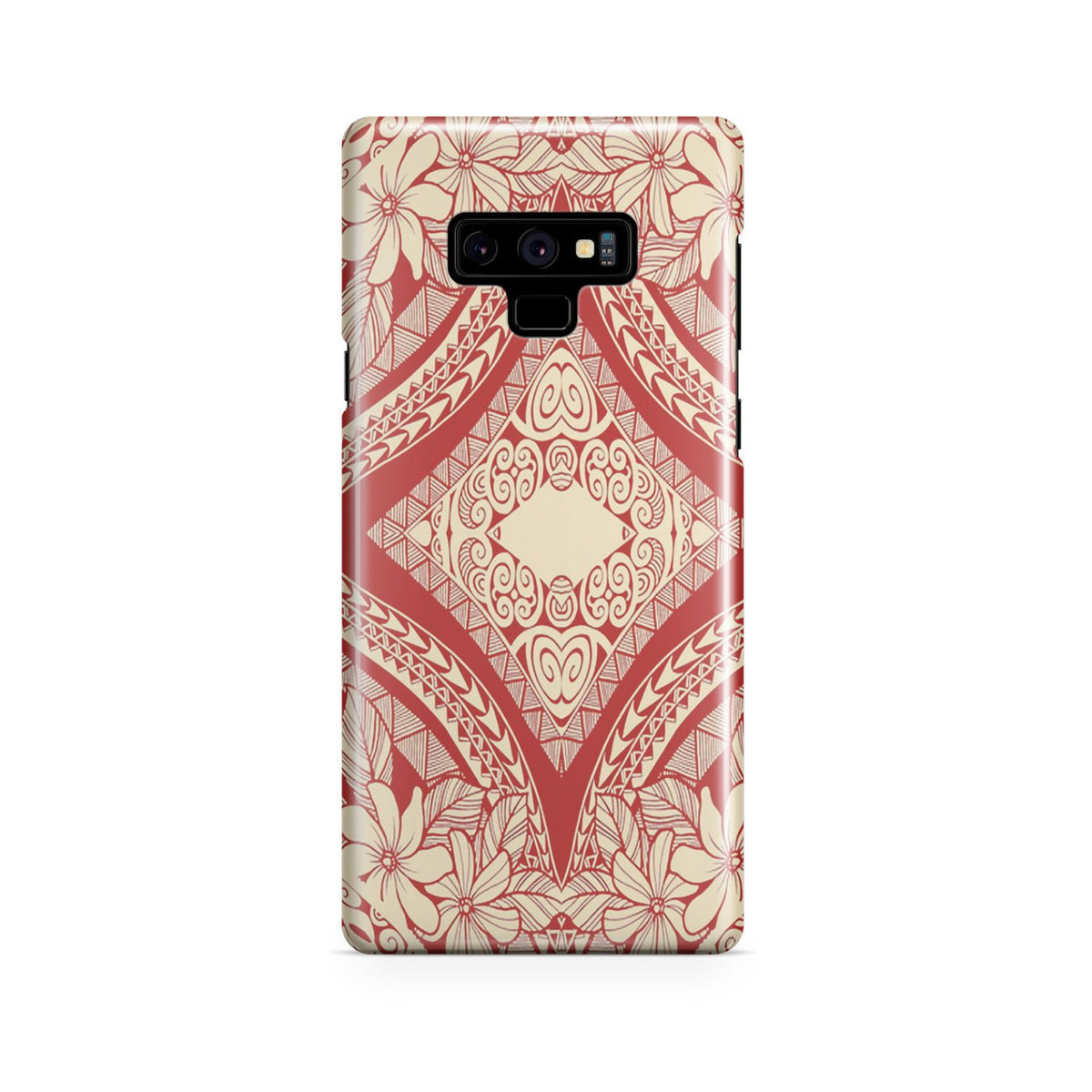 Polynesian Phone Case Red And Yellow Samsung Galaxy Note 9 - Polynesian Pride