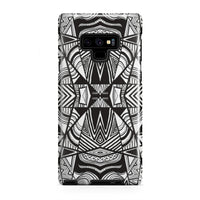 Polynesian Tribal Tough Case White And Black Samsung Galaxy Note 9 - Polynesian Pride