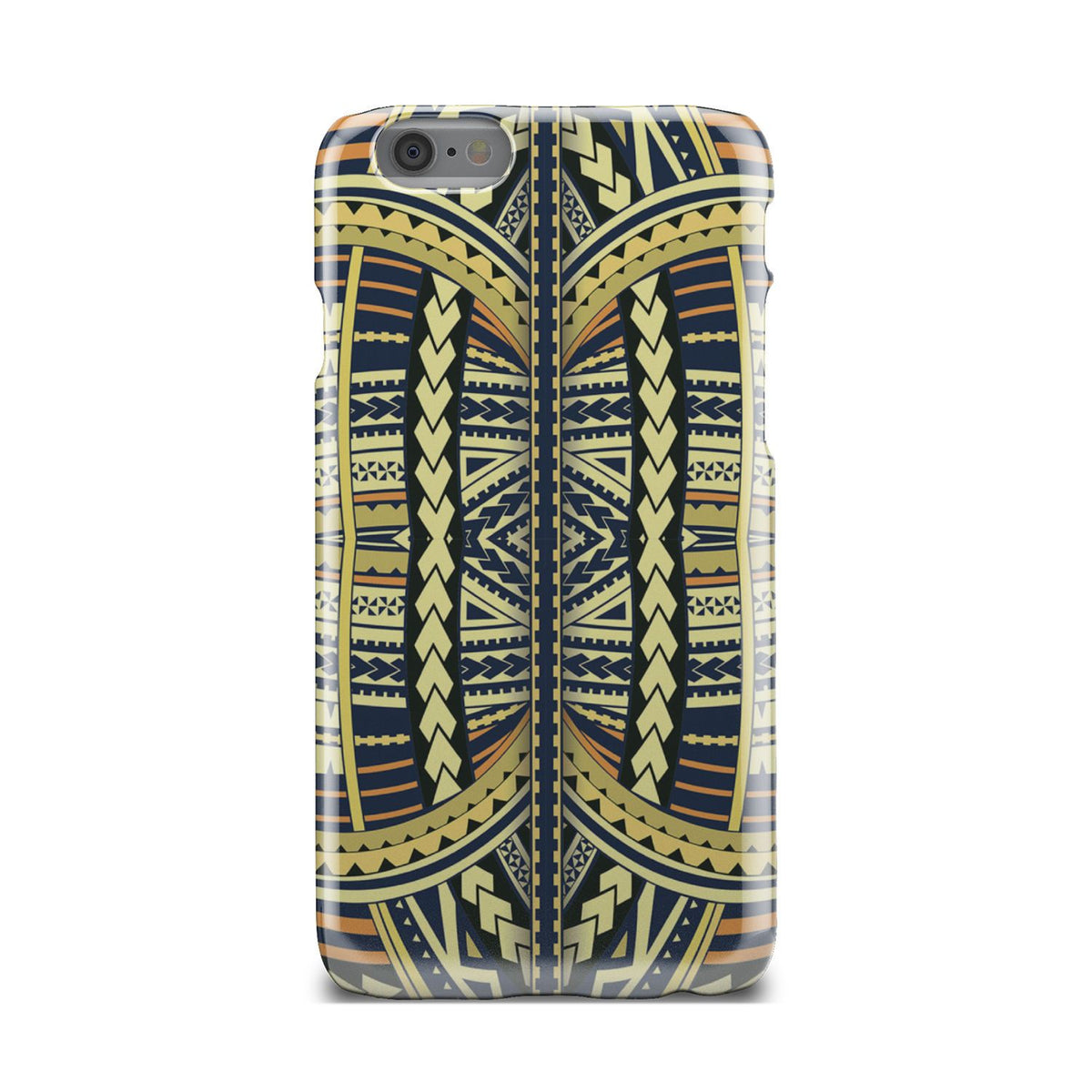 Polynesian Phone Case Yellow iPhone 6s - Polynesian Pride